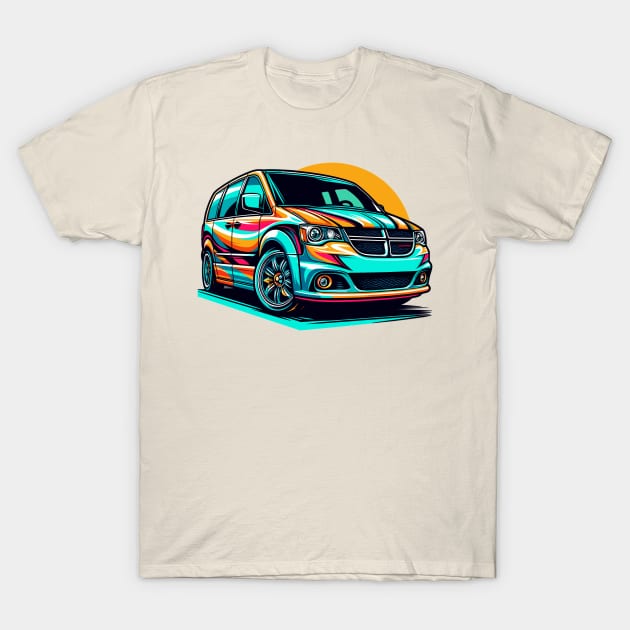 Dodge Caravan T-Shirt by Vehicles-Art